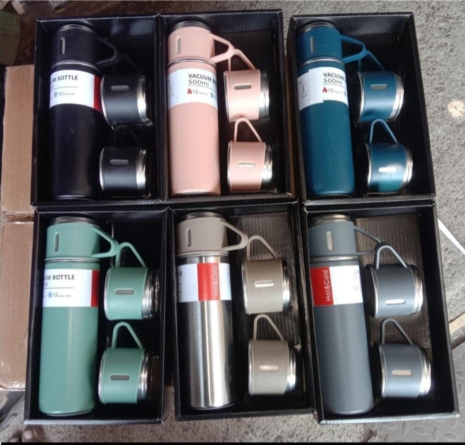 Colorful 500ml Stainless Steel Vacuum Bottle Flask Hot Cold