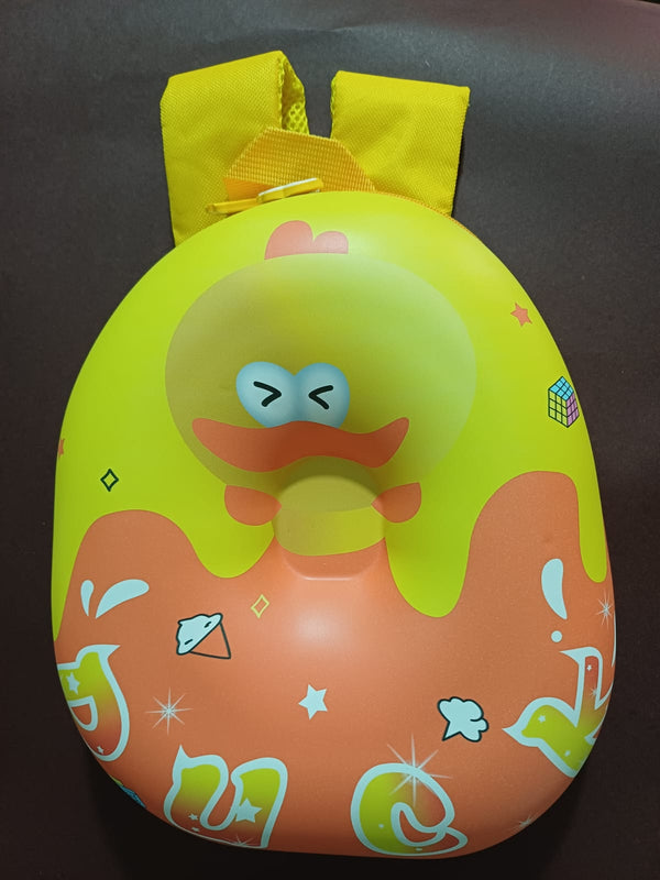 Adorable Yellow Duck Silicone Kids Backpack Bag Toy
