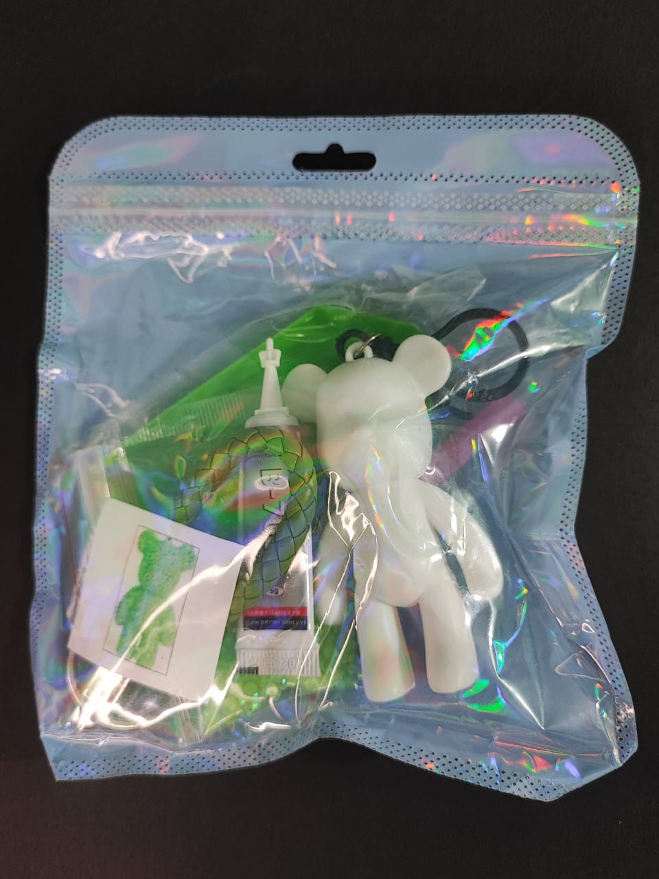 Teddy Bear Keychain craft kit  Perfect for young artists