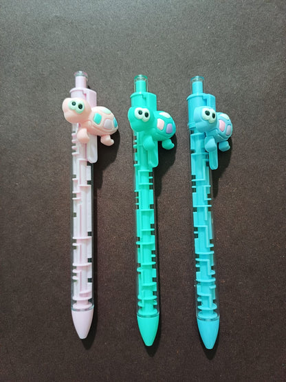 Cute Pastel Turtle Topper Mechanical Pencil