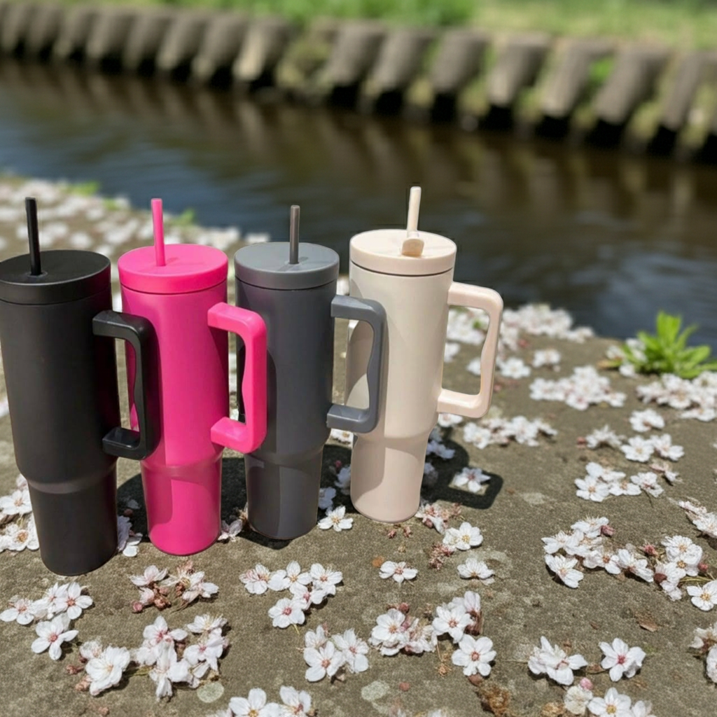 900ML Heavy Stainless Steel Tumbler Hot and Cool