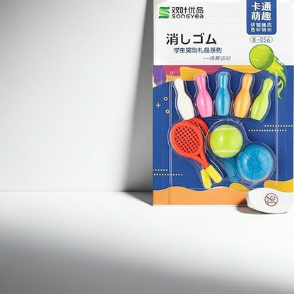 Asera Sports/Games Erasers