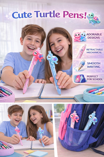 Cartoon-themed ballpoint pens