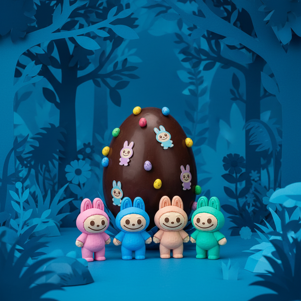 Labubu The Monster erasers