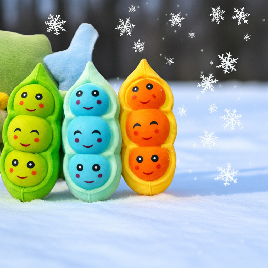Peas in a Pod plush stuffed toys