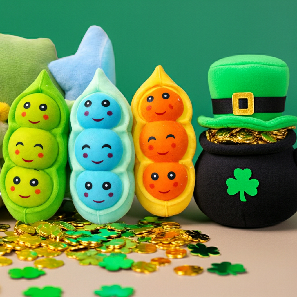 Peas in a Pod plush stuffed toys