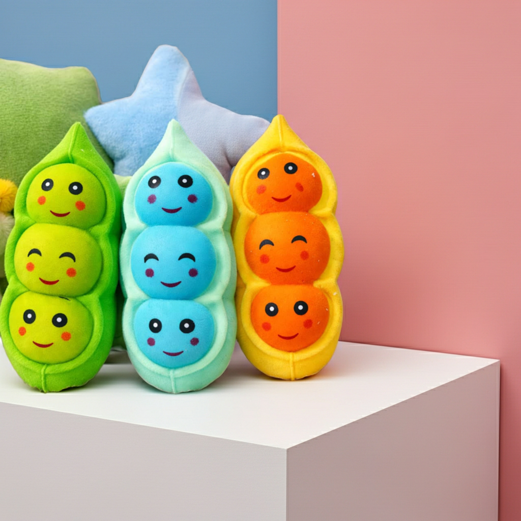 Peas in a Pod plush stuffed toys