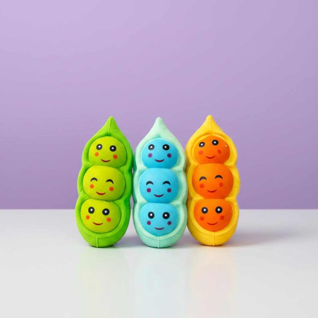 Peas in a Pod plush stuffed toys