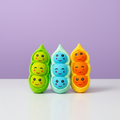 Peas in a Pod plush stuffed toys