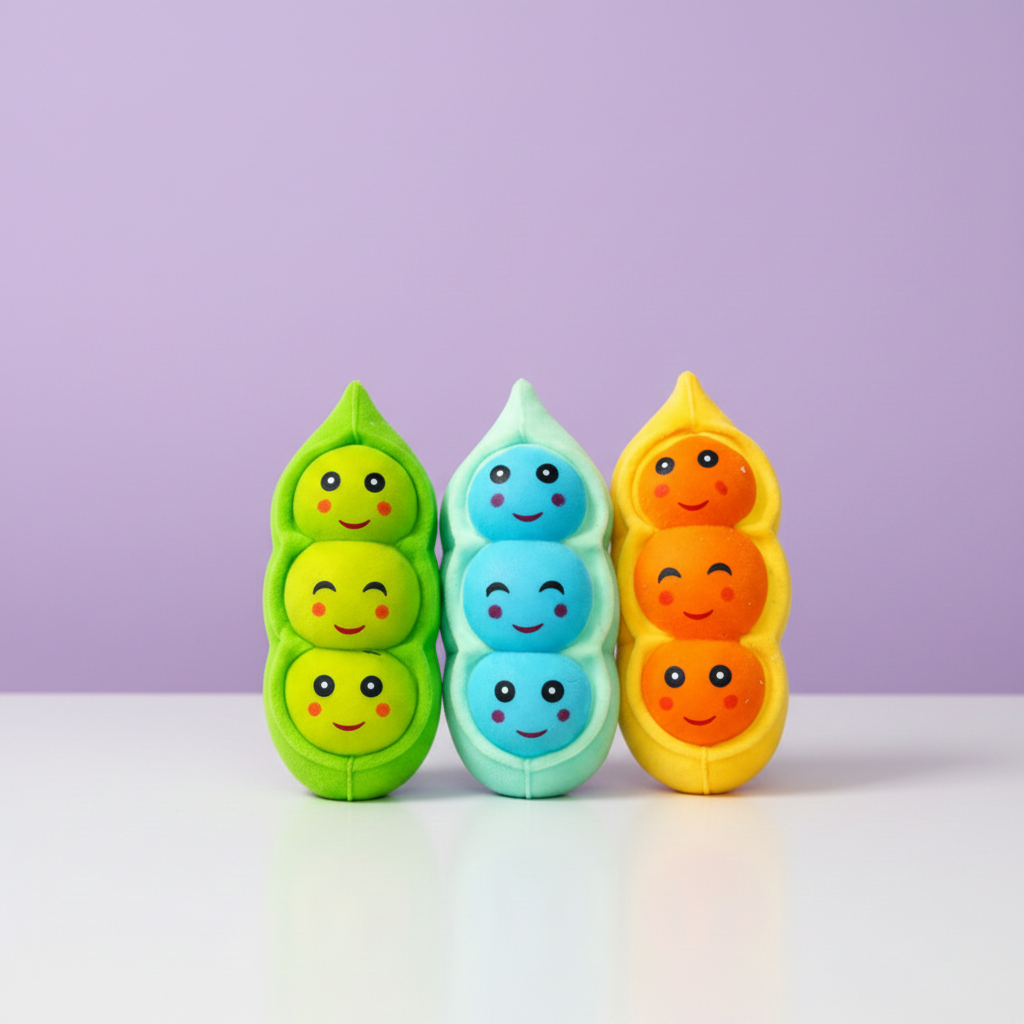 Peas in a Pod plush stuffed toys