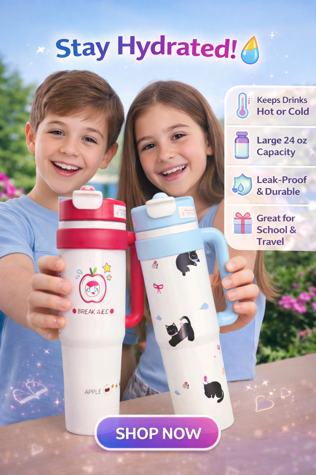 Pinteresty Stainless Steel Tumbler