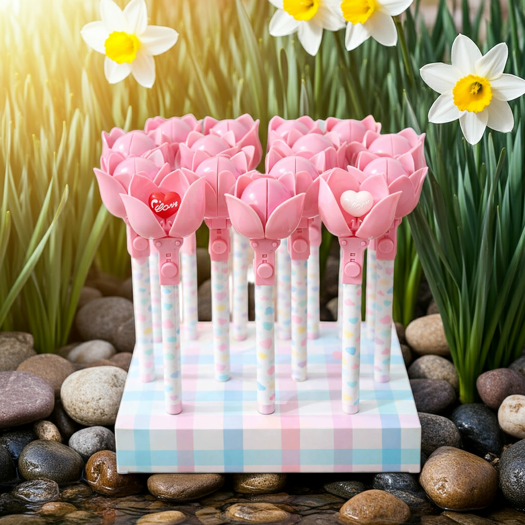 Tulip-shaped pens
