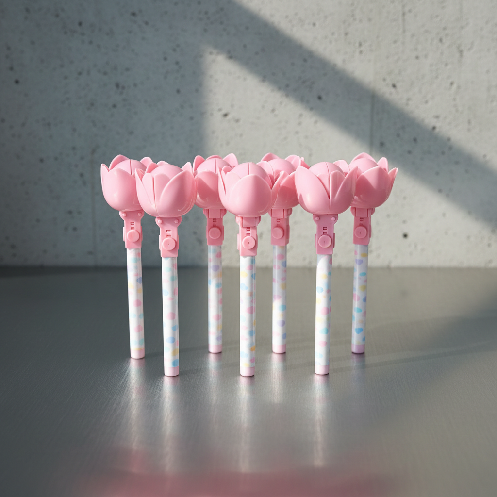 Tulip-shaped pens