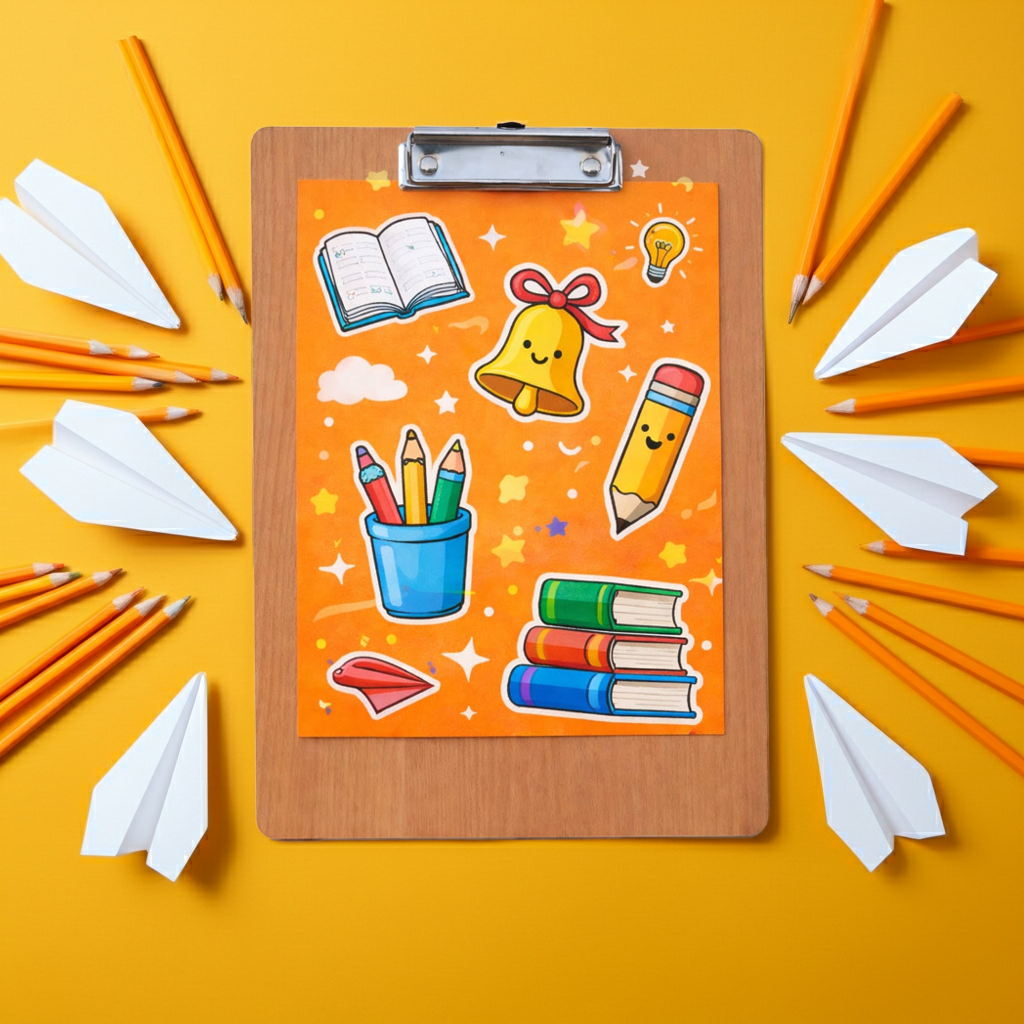 Wooden clipboard