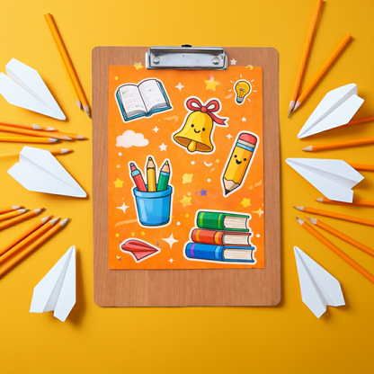 Wooden clipboard