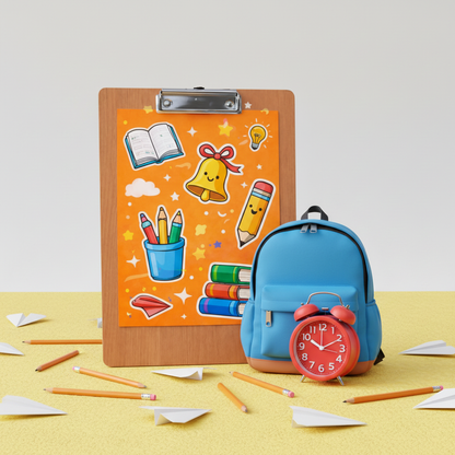 Wooden clipboard
