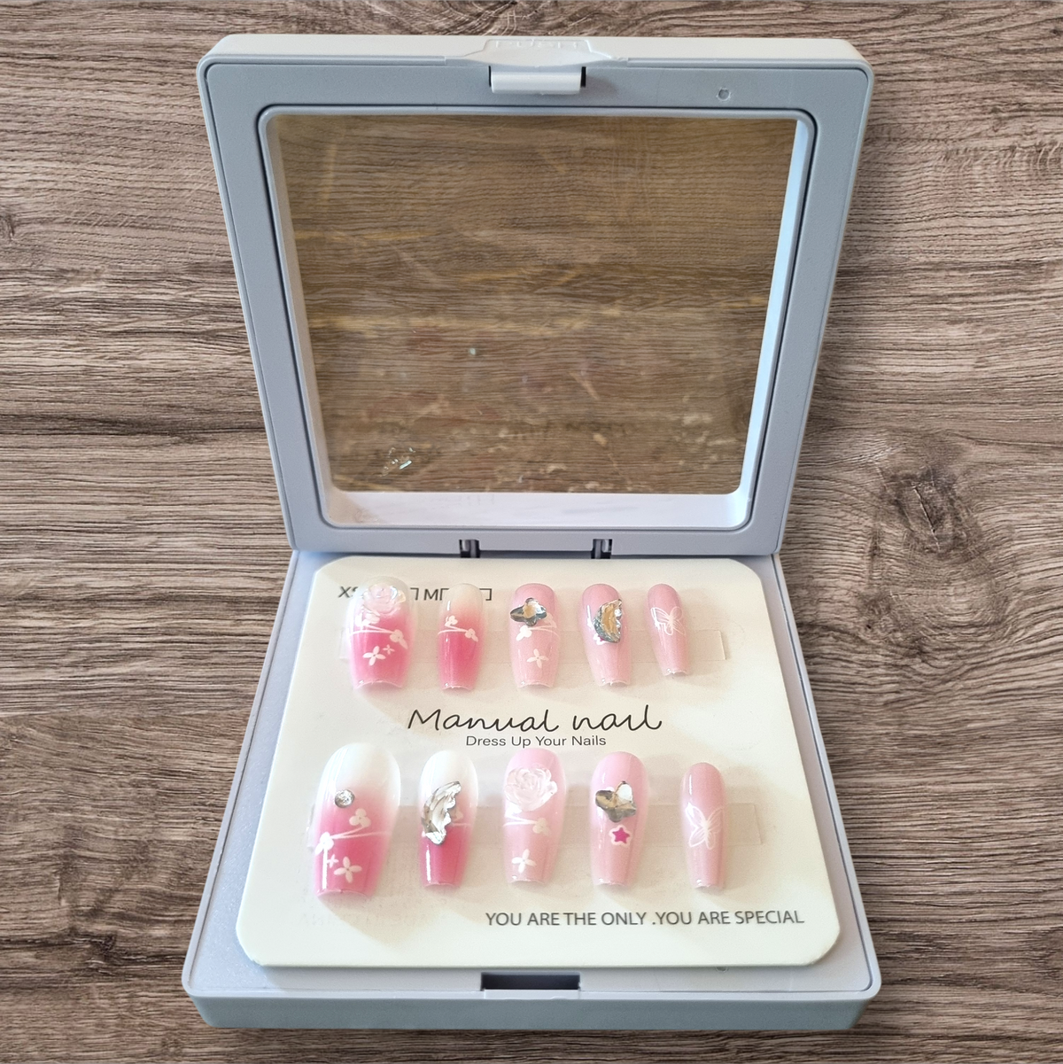 Classic Nude French Tip Press-On Nails